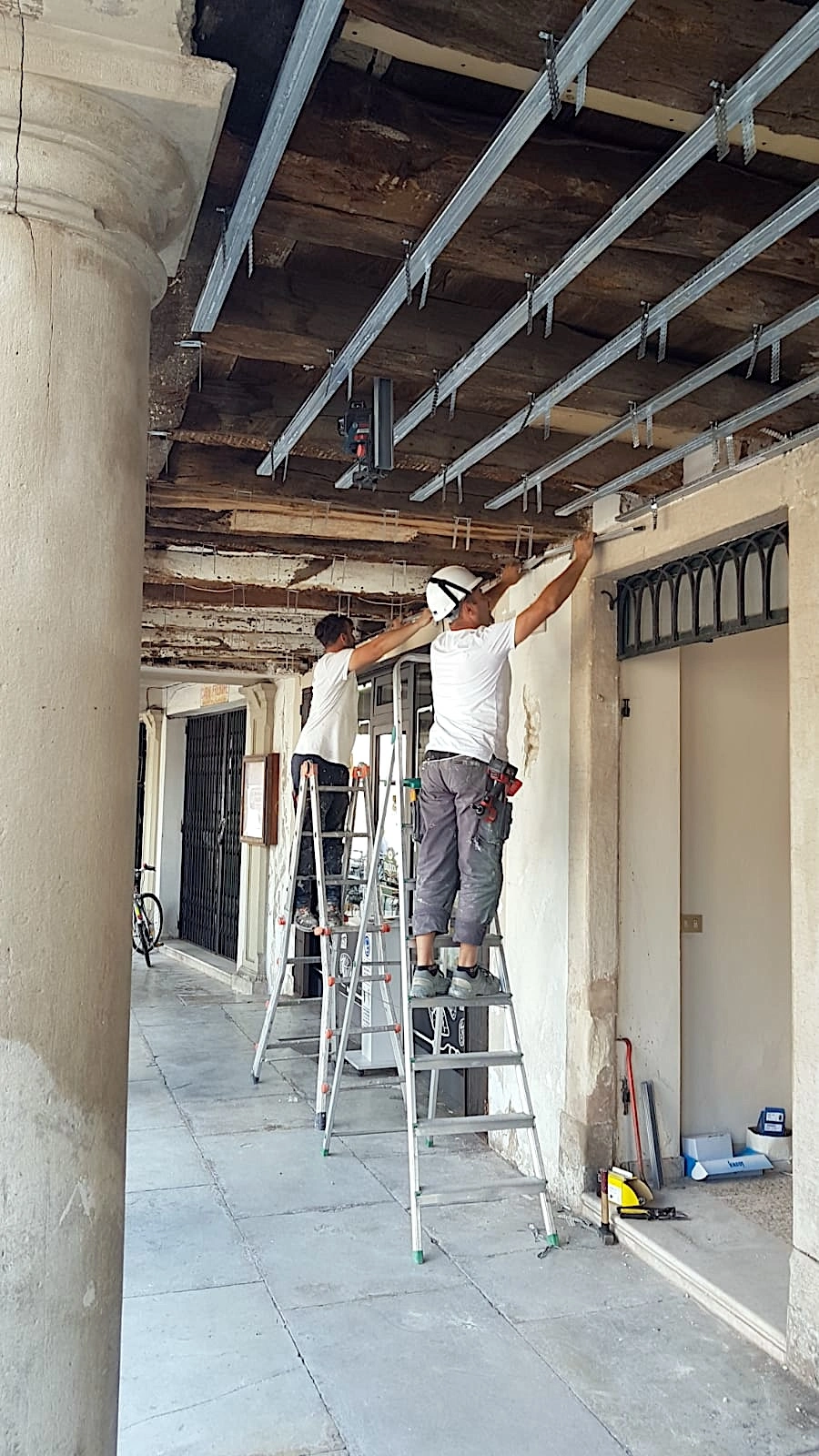 Il team Casabon al lavoro - Ristrutturazioni Treviso